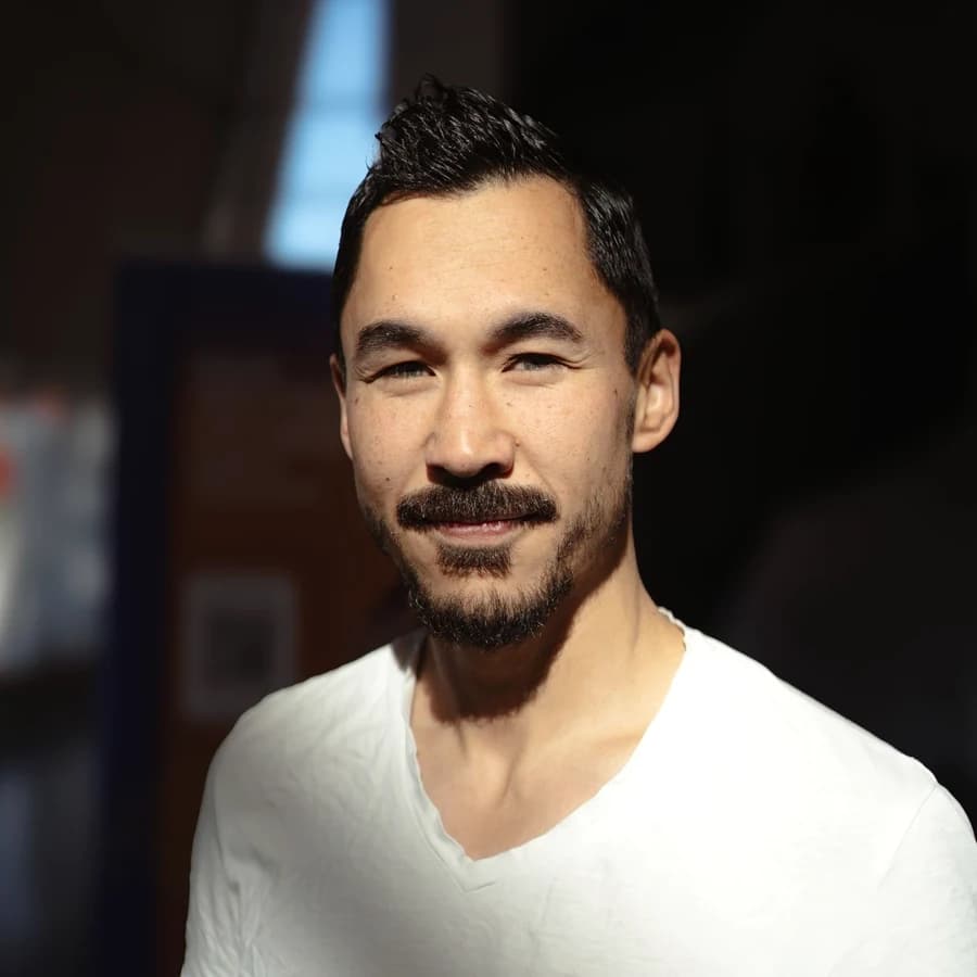 Photographic portrait of Luca, a fictional demonstration profile
